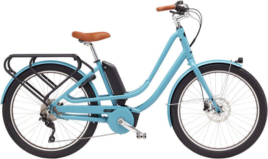 Benno eJoy 10D Class 1 Etility Ebike - Bosch Active Line Plus 400Wh Step-Through Niagara Blue One Size